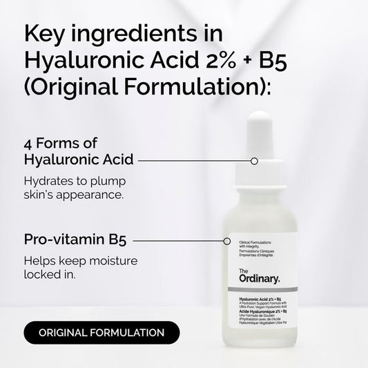 Hyaluronic Acid 2% + B5 (Original Formulation) - US 6331
