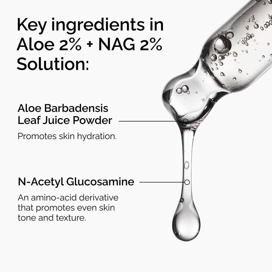 Aloe 2% + NAG 2% Solution - US 5225