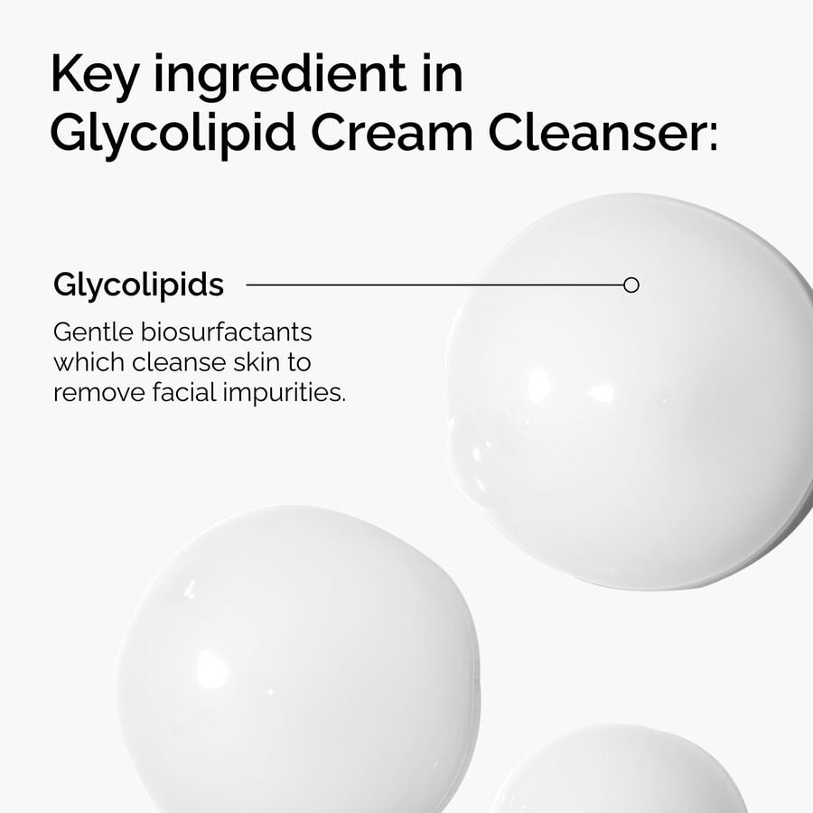 Glycolipid Cream Cleanser - US 5134