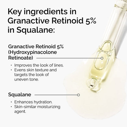 Granactive Retinoid 5% in Squalane - US 4605