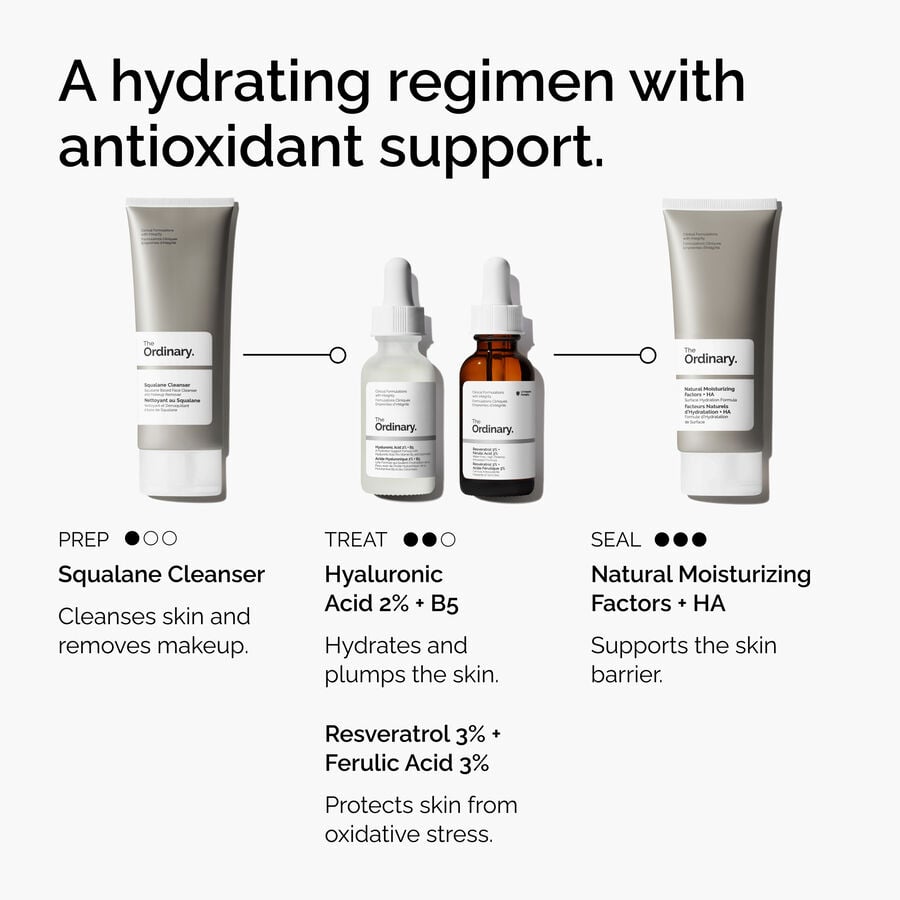 Resveratrol 3% + Ferulic Acid 3% - US 6681