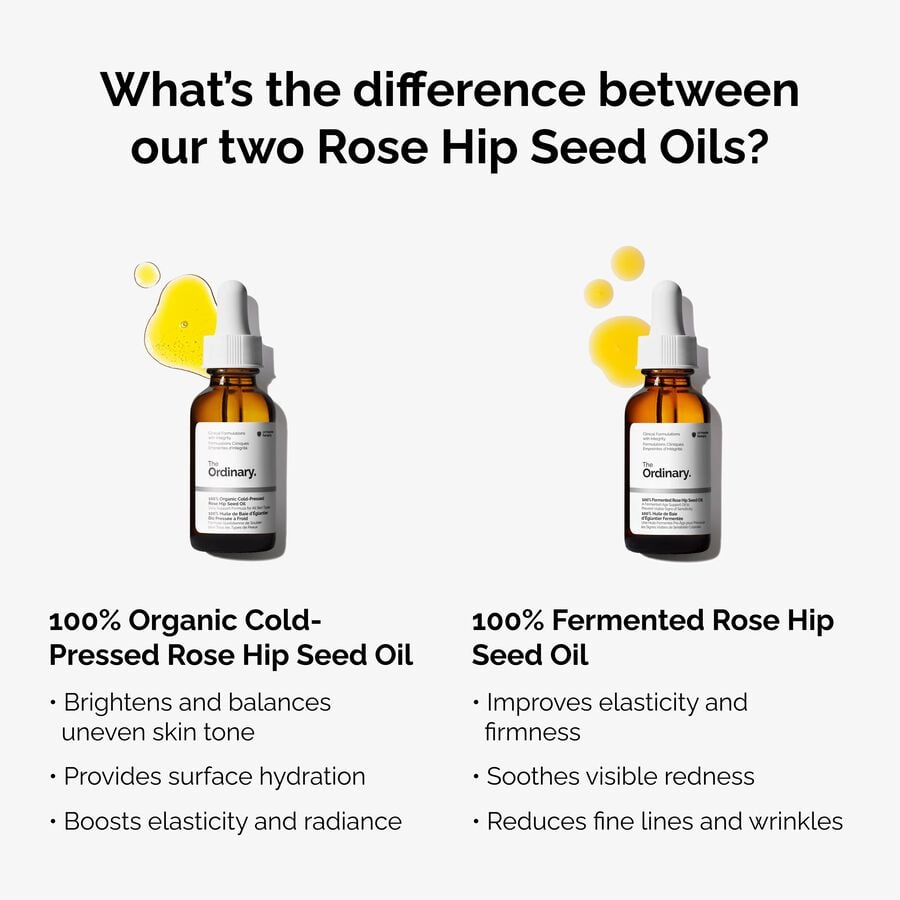 100% Fermented Rose Hip Seed Oil - US 9243
