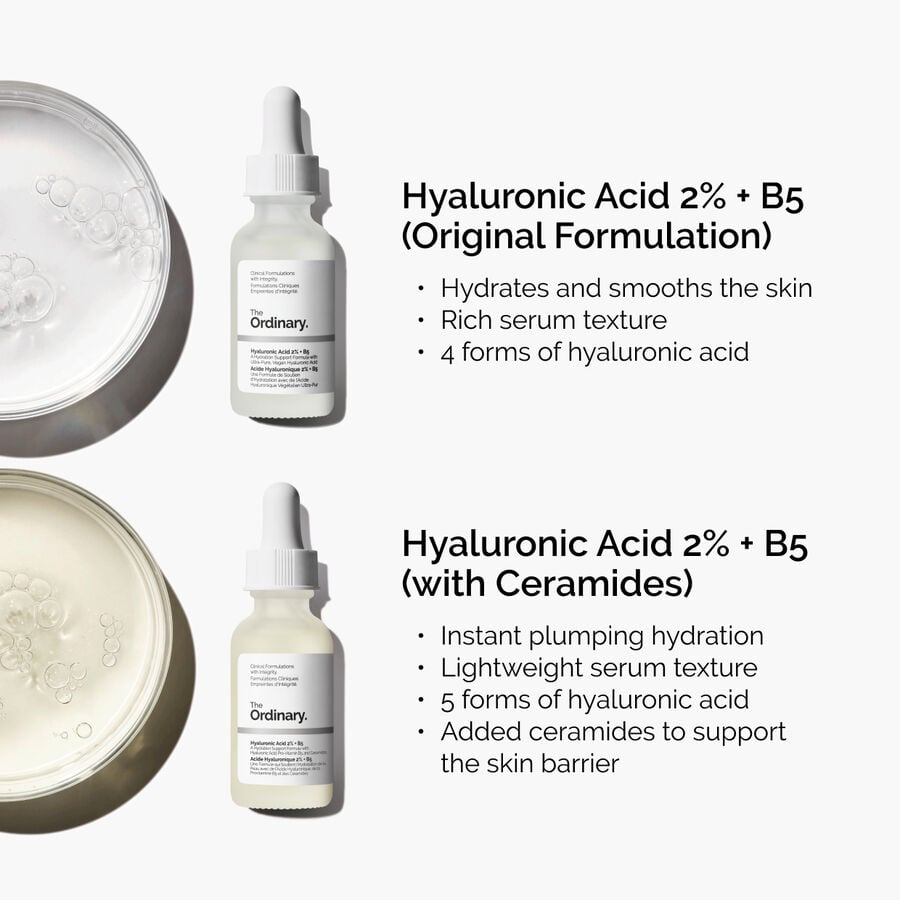 Hyaluronic Acid 2% + B5 (Original Formulation) - US 6331